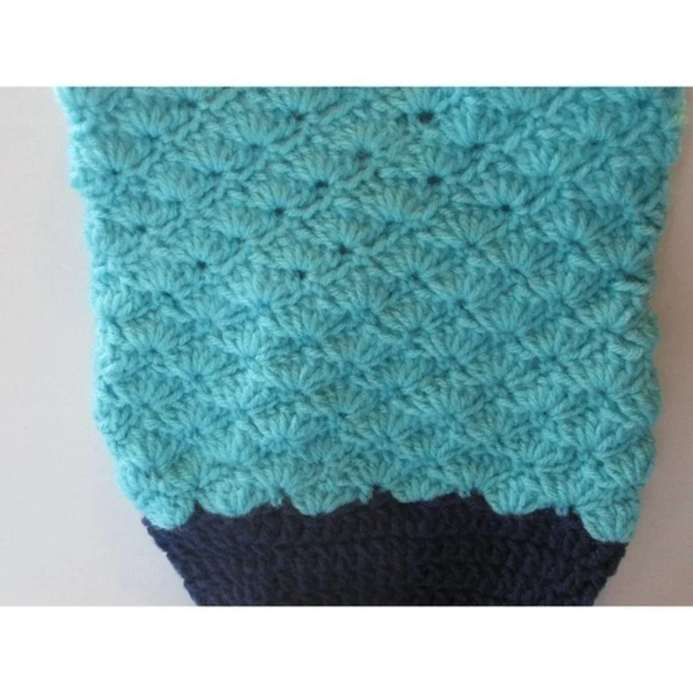 Mermaid Tail - Crochet‎ Tail Blanket For Babies
